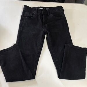 Old Navy Black Straight Jeans
